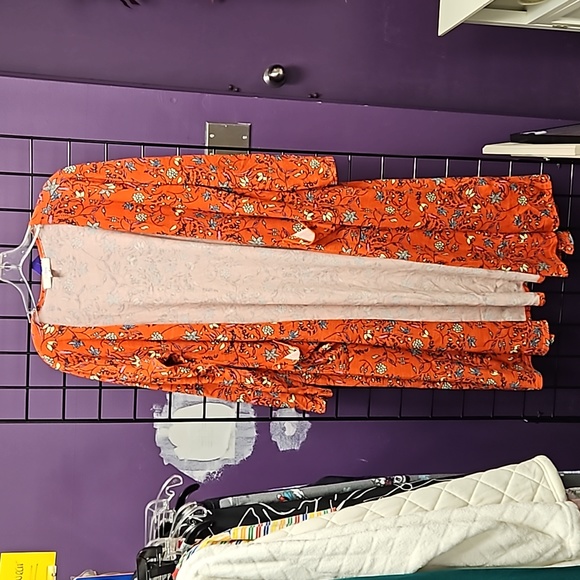 LuLaRoe Sweaters - 💙 women's cardigan duster orange LulaRoe L